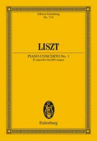LISZT:PIANO CONCERTO NO.1 STUDY SCORE