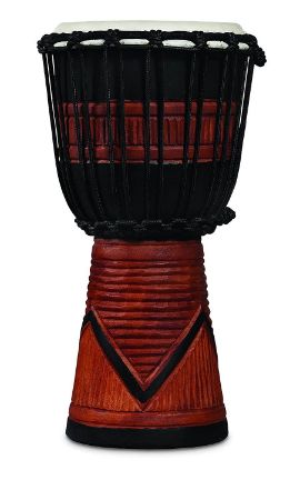 LP DJEMBE World Beat Wood Art Small Black LP713SB