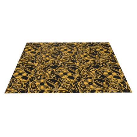 proel Tamburo carpet 200 cm x 160 cm SKULL design