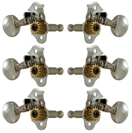 Grover V98N Sta-Tite Machine Head, Vertical - Guitar Machine Heads, 3 + 3 - Nick