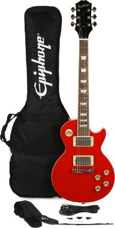 EPIPHONE ELEKTRIČNA KITARA LES PAUL POWER PLAYERS LAVA RED PACK