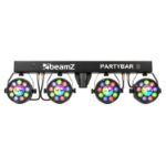 Beamz PartyBar3 4x Par with Magic Ball