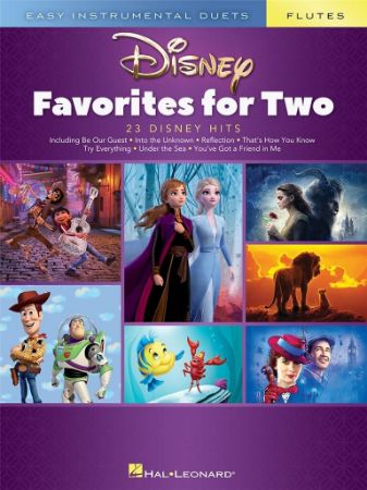 DISNEY FAVORITES FOR TWO FLUTES EASY