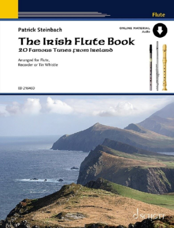 STEINBACH:THE IRISH FLUTE BOOK FOR FLUTE,RECORD OR TIN WHISTLE