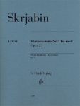 SKRJABIN:PIANO SONATA NO.3 OP.23 FIS-MOLL