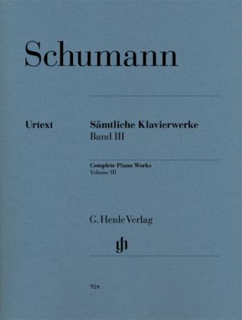 SCHUMANN:COMPLETE PIANO WORKS VOL.3