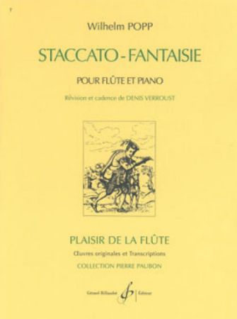 POPP:STACCATO,FANTAISIE FLUTE ET PIANO