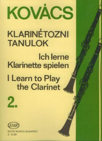 KOVACS:I LEARN TO PLAY CLARINET 2