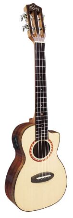 LEHO TENOR UKULELE LHUT-SRG-e Tenor w/EQ Rengas Series w/bag