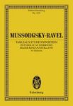 MUSSORGSKY/RAVEL:PICTURES AT AN EXHIBITION STUDY SCORE