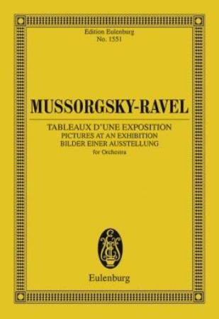 MUSSORGSKY/RAVEL:PICTURES AT AN EXHIBITION STUDY SCORE