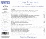 MATTHEY:LE TRASCRIZIONI PER ORGANO 2CD