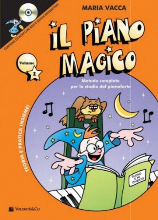 VACCA:IL PIANO MAGICO VOL.1 + CD METHODO COMPLETO