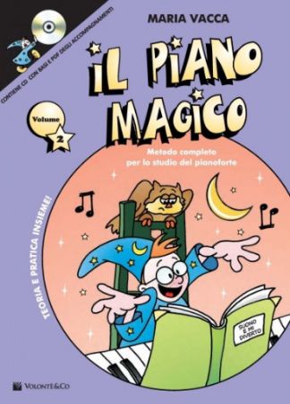 VACCA:IL PIANO MAGICO VOL.2 + CD METHODO COMPLETO