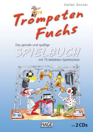 DUNSER:TROMPETEN FUCHS SPIELBUCH + 2CD