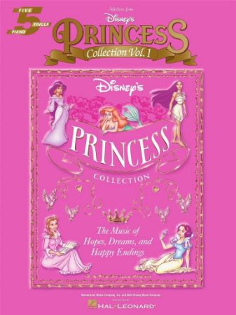 DISNEY'S PRINCESS COLLECTION VOL.1 FIVE  FINGER PIANO