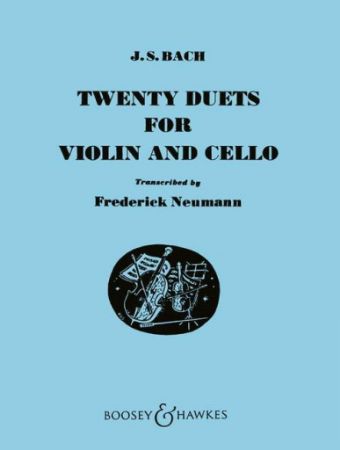 BACH J.S.:TWENTY DUETS FOR VIOLIN AND CELLO