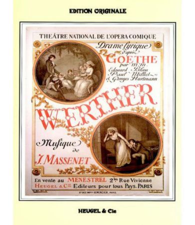 MASSENET:WERTHER  VOCAL SCORE