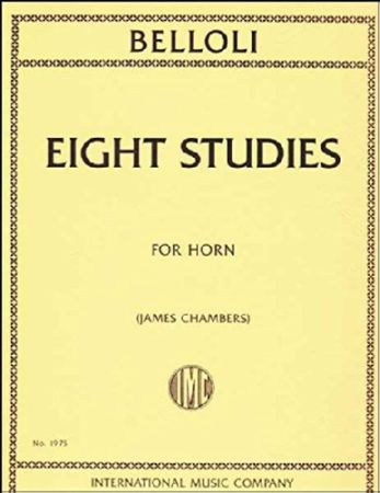 BELLOLI:EIGHT STUDIES FOR HORN