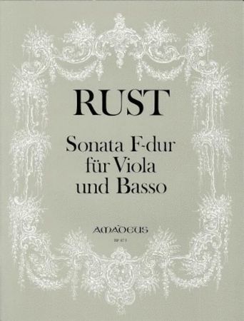 RUST:SONATA F-DUR FUR VIOLA UND KLAVIER