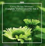 TELEMANN:COMPLETE VIOLIN CONCERTOS VOL.8