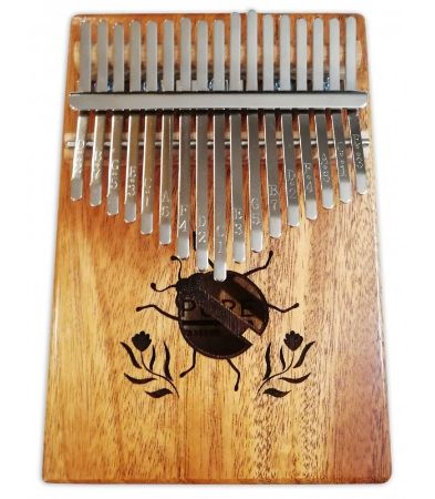 KALIMBA PUREGEWA 17 BEETLE MAHAGONY NATURAL