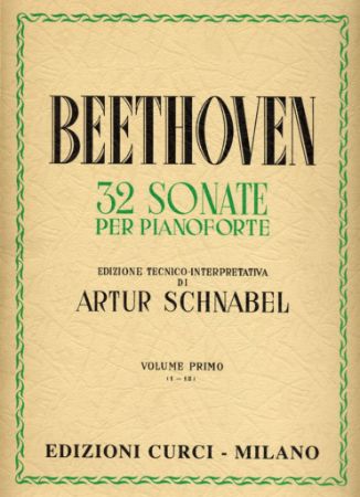 BEETHOVEN:32 SONATE VOL.1 (SCHNABEL)