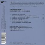 MAHLER:SYMPHONIES NO.1,5,6 & 9/LIEDER/BARBIRROLI 5CD