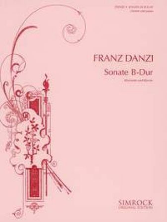 DANZI:SONATE B-DUR CLARINET & PIANO