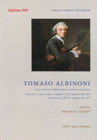 ALBINONI:2 NEWLY IDENTIFIED VIOLIN SONATAS So 46 & So47