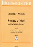 MIŠEK:SONATE E-MOLL OP.6 FOR DOUBLE BASS AND PIANO