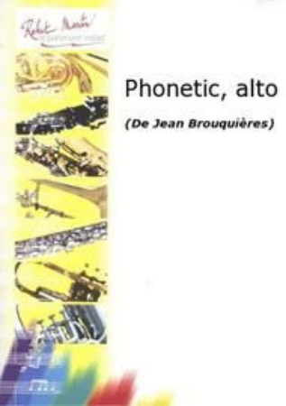 BROUQUIERES:PHONETIC SAXOPHONE ALTO & PIANO
