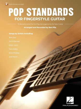 POP STANDARDS FOR FINGERSTYLE GUITAR + AUDIO ACCESS