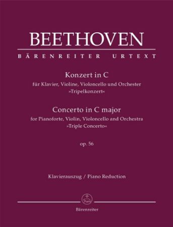 BEETHOVEN:TRIPLE CONCERTO PIANO REDUCTION