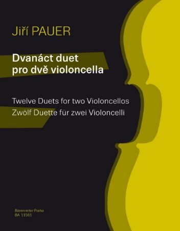 PAUER:TWELVE DUETS FOR TWO VIOLONCELLOS