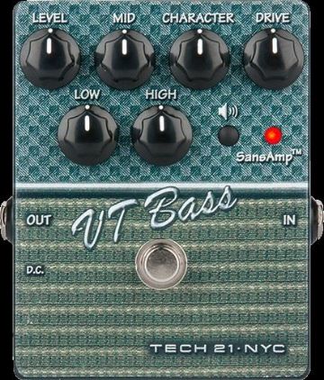 TECH 21 SansAmp Character VT Bass V2-b stock