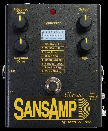 Tech 21 - SansAMP Classic Preamp Overdrive