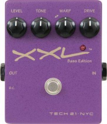 Tech 21 XXL bass distortion pedal-b stock