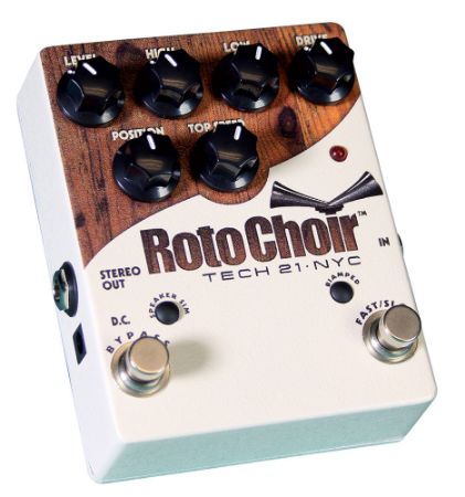 TECH 21 ROTO CHOIR EFFECT PEDAL-b stock