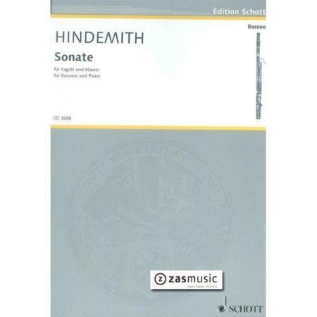 HINDEMITH:SONATE FOR BASSOON AND PIANO