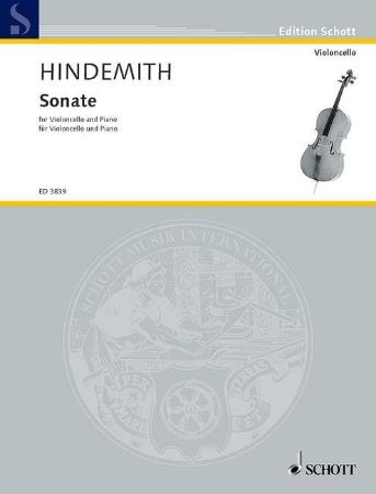 HINDEMITH:SONATE FOR CELLO AND PIANO