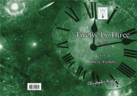 WIGGINS:TWELVE BY THREE OP.108 FOR THREE VIOLINS