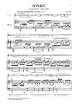 SCHUMANN:SONATA FOR VIOLIN AND PIANO A-MOLL OP.105