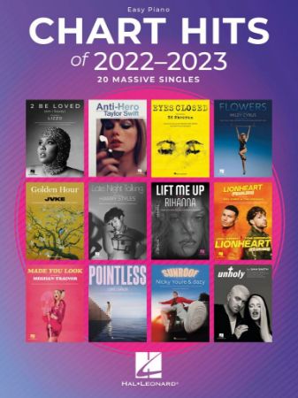 CHART HITS OF 2022-2023 EASY PIANO