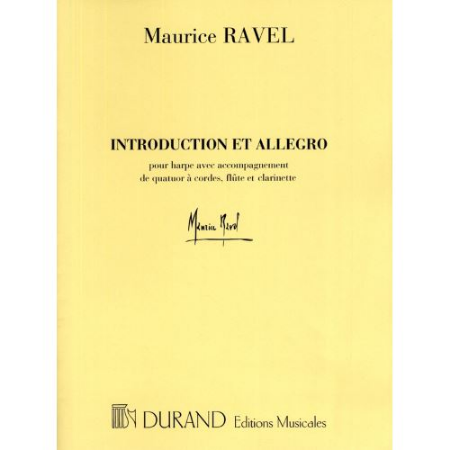 RAVEL:INTRODUCTION ET ALLEGRO HARPE