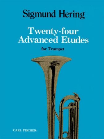 HERING:TWENTY-FOUR (24) ADVANCED ETUDES FOR TRUMPET