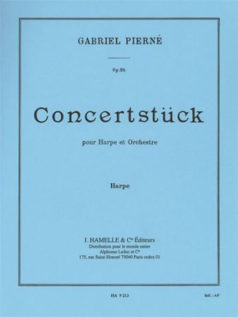 PIERNE:CONCERTSTUCK,HARPE