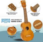 MAHALO UKULELE SOPRANO TRANS BROWN  SET