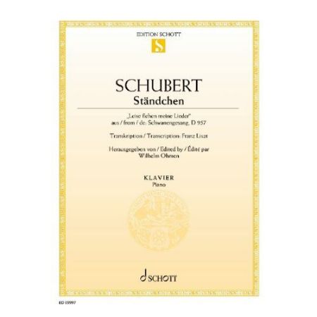 SCHUBERT/LISZT:STANDCHEN D 957 PIANO