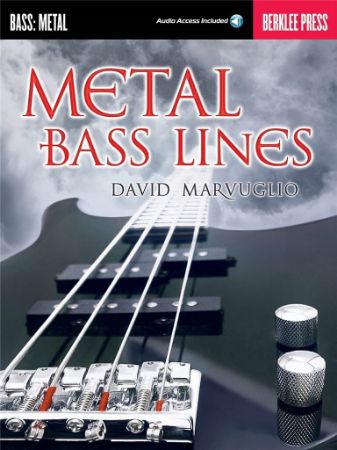 MARVUGLIO:METAL BASS LINES + AUDIO ACCESS BERKLEE PRESS